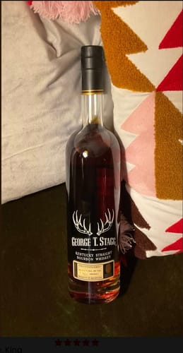 Customer photo review of George T. Stagg Kentucky Straight Bourbon Whiskey (750ml)