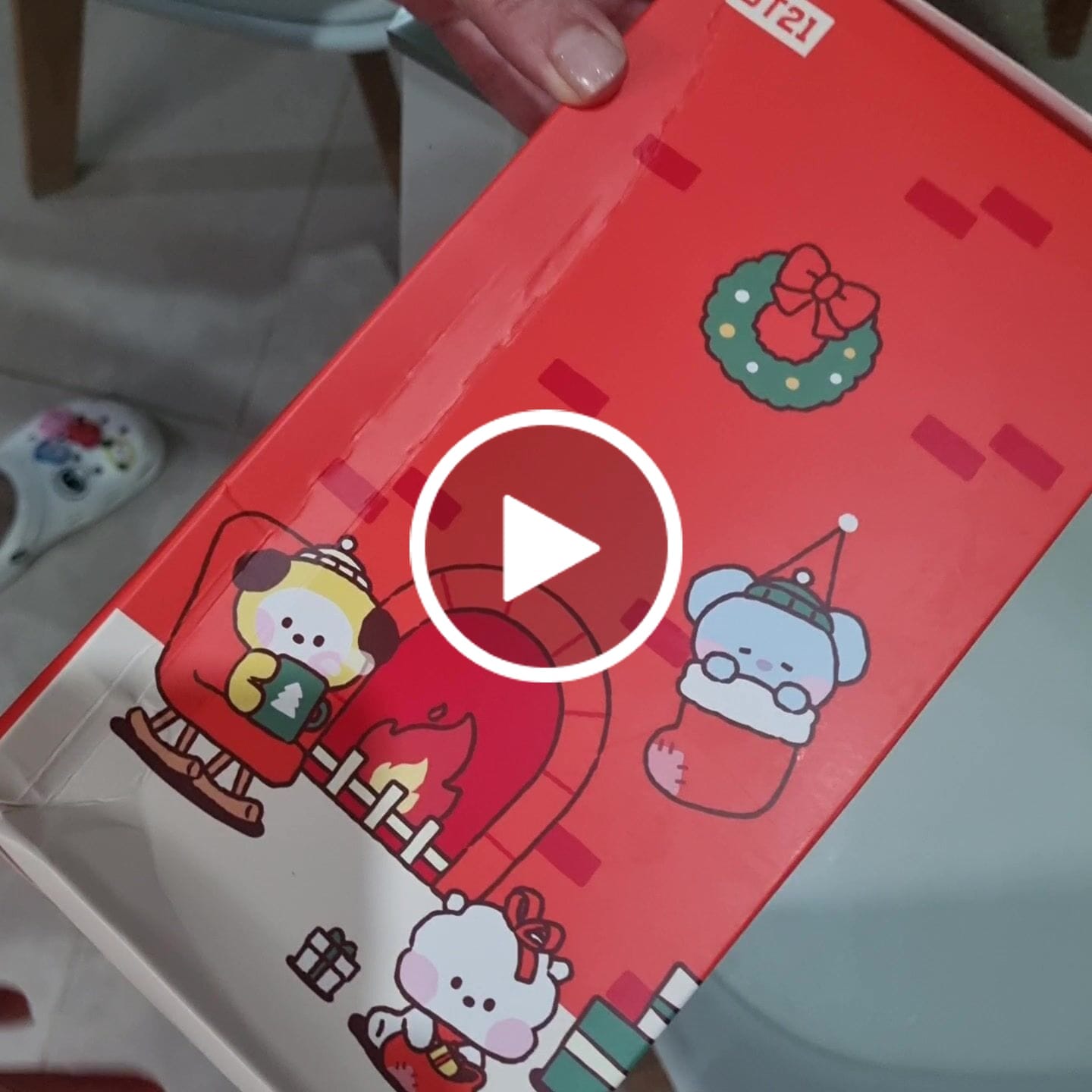 Customer video review of BT21 - MININI PETIT HOLIDAY TREE PLUSH DOLL