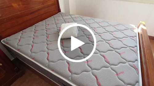 Customer video review of Memory Foam Single Layer Pocket Spring Mattress
