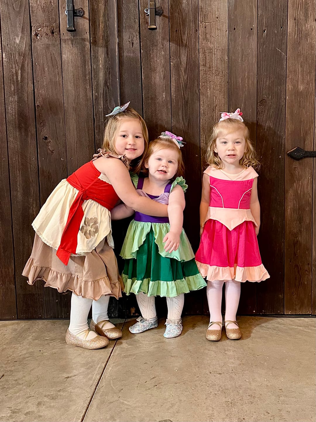 Customer photo review of Make it Pink Sleeping Beauty Twirl Dress