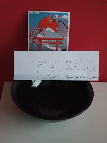 Customer photo review of Bol à Ramen Japonais Tatsu