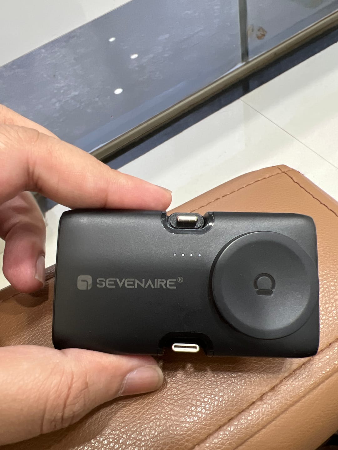 Customer photo review of P70 Dual Port 2-in-1 Powerbank