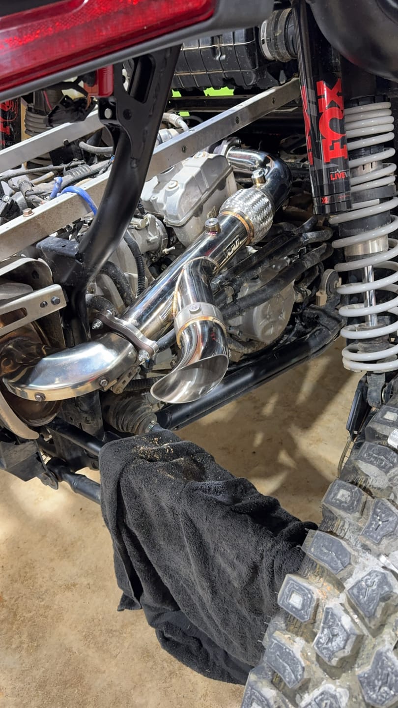 Customer photo review of RPM RZR XPT, Turbo R, & Pro XP 3" Electric Side Dump E-Valve Exhaust