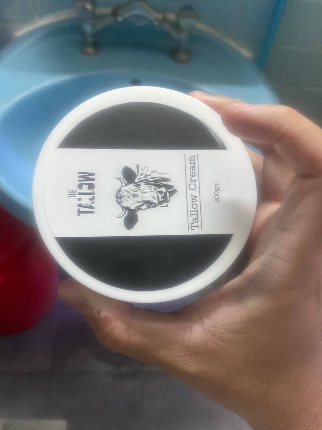 Customer photo review of Tallow Cream 200g