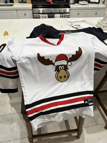 Customer photo review of Christmas Style 'Griswold' Hockey Jersey