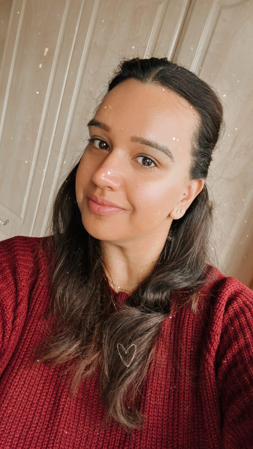 Customer photo review of Dainty Necklace