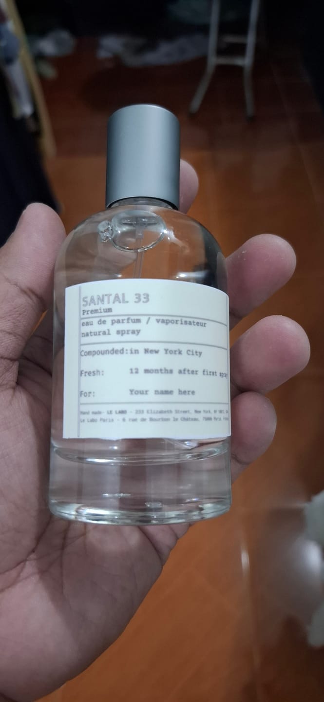 Customer photo review of Le Labo Fragrance