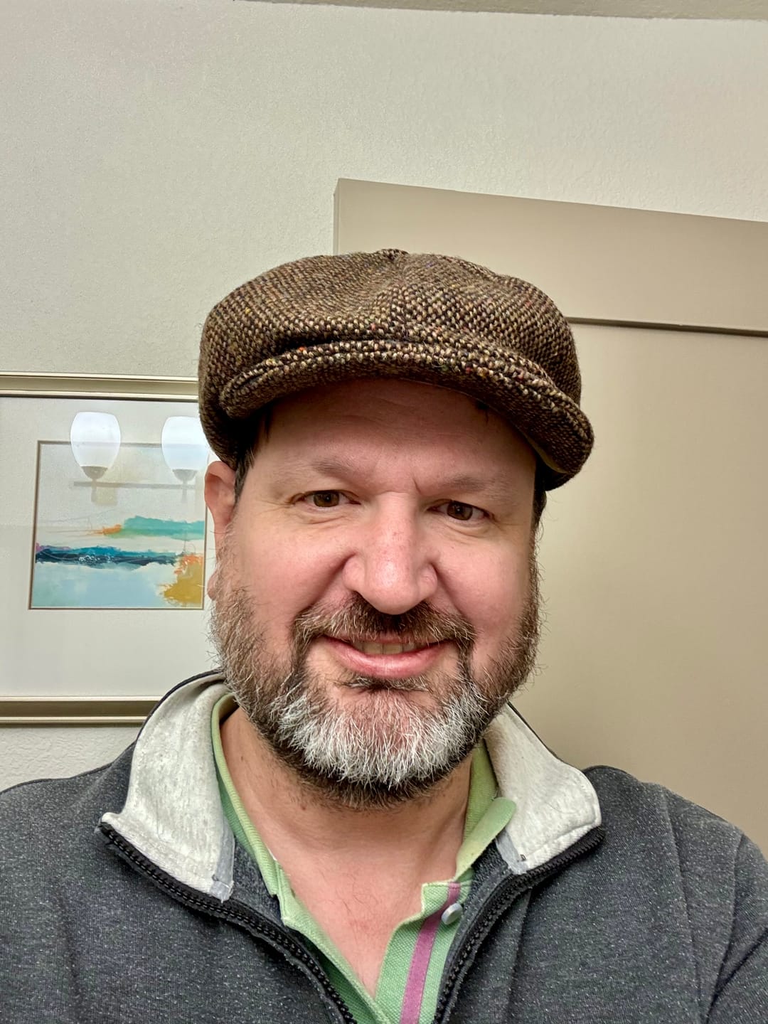 Customer photo review of Connery Cap Tweed