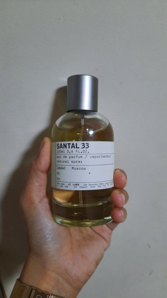 Customer photo review of Le Labo Fragrance