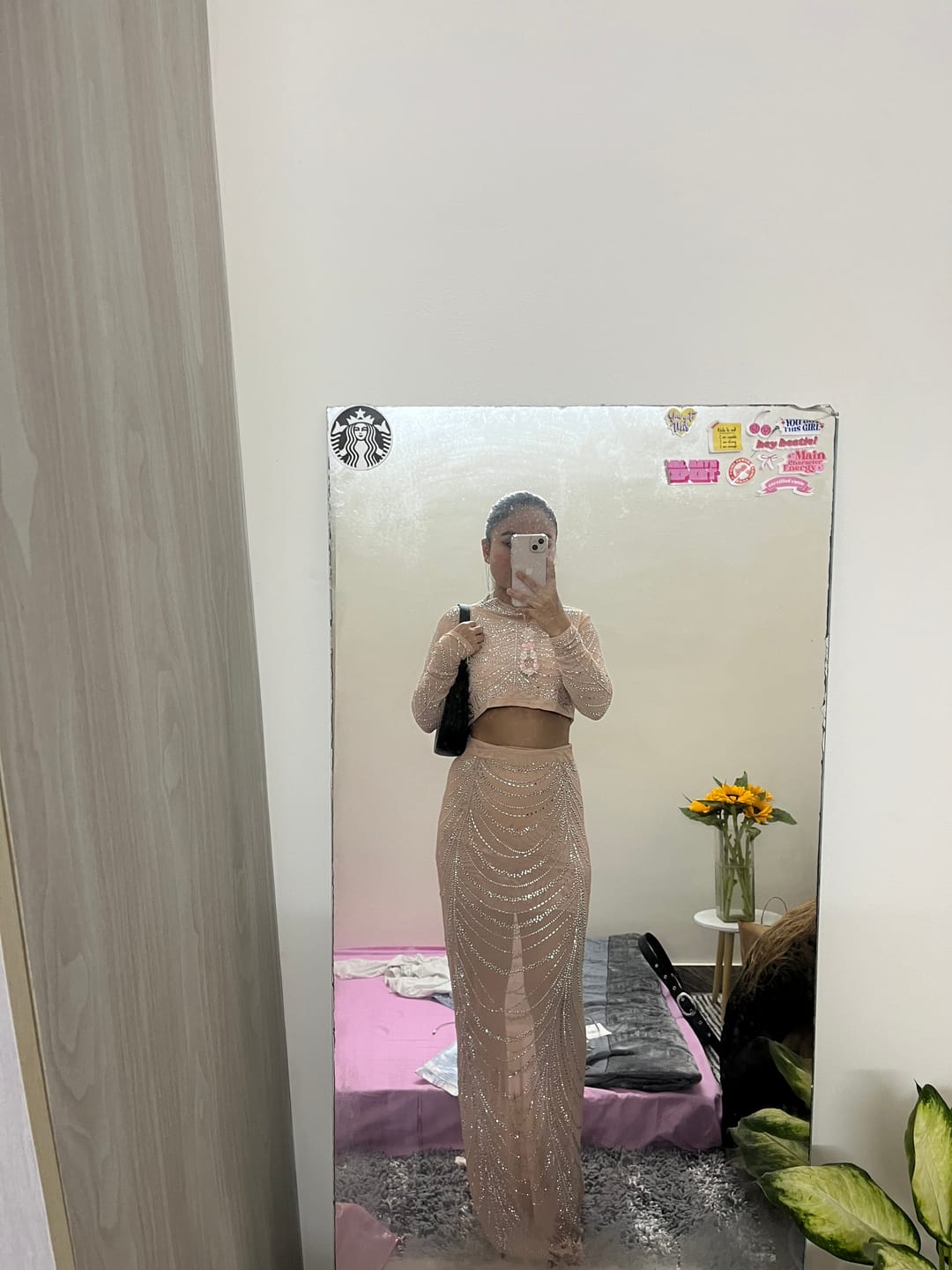 Customer photo review of Sara Luxe Party 2 Piece Set