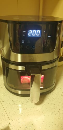 Customer photo review of Air Fryer Novio Grill & Fry