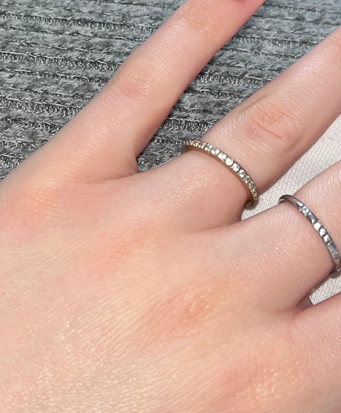 Customer photo review of Shine Ring | 18K vergoldet