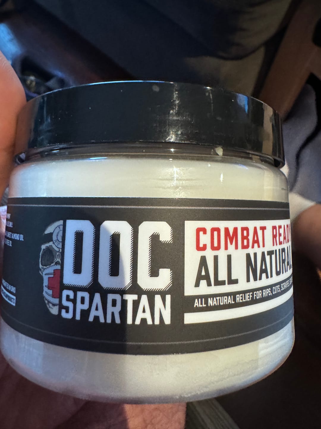 Customer photo review of Combat Ready Ointment - Mother of All Bottles (MOAB)