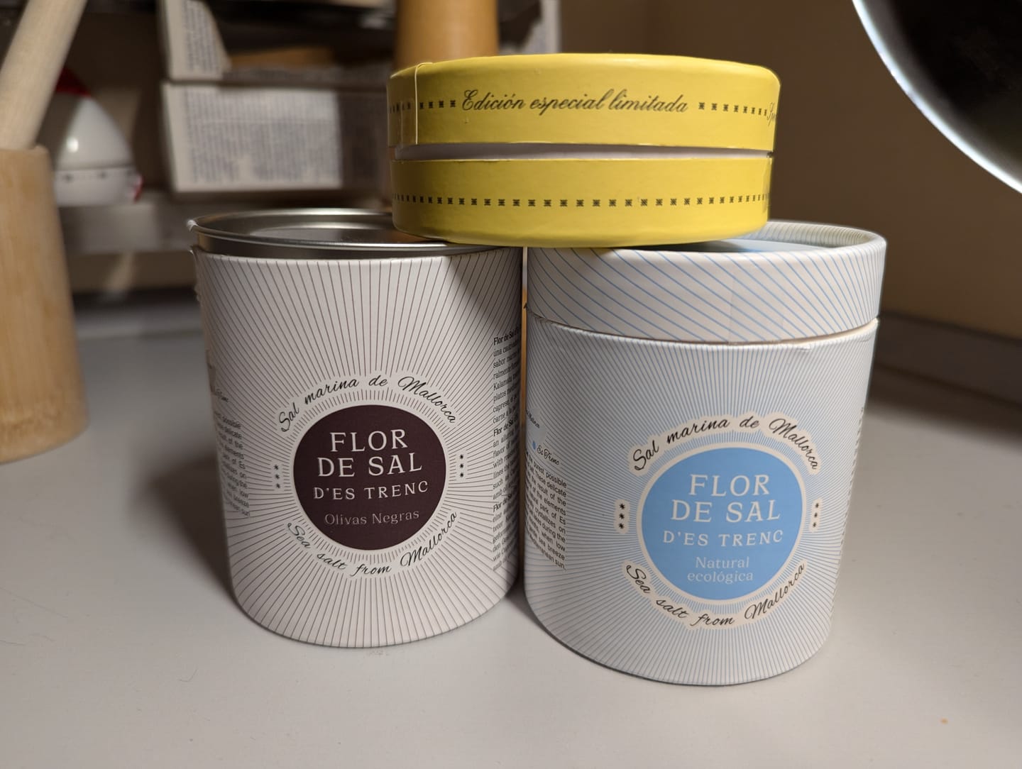 Customer photo review of Flor de Sal d'Es Trenc Zitrone & Lavendel, 60g, Bio