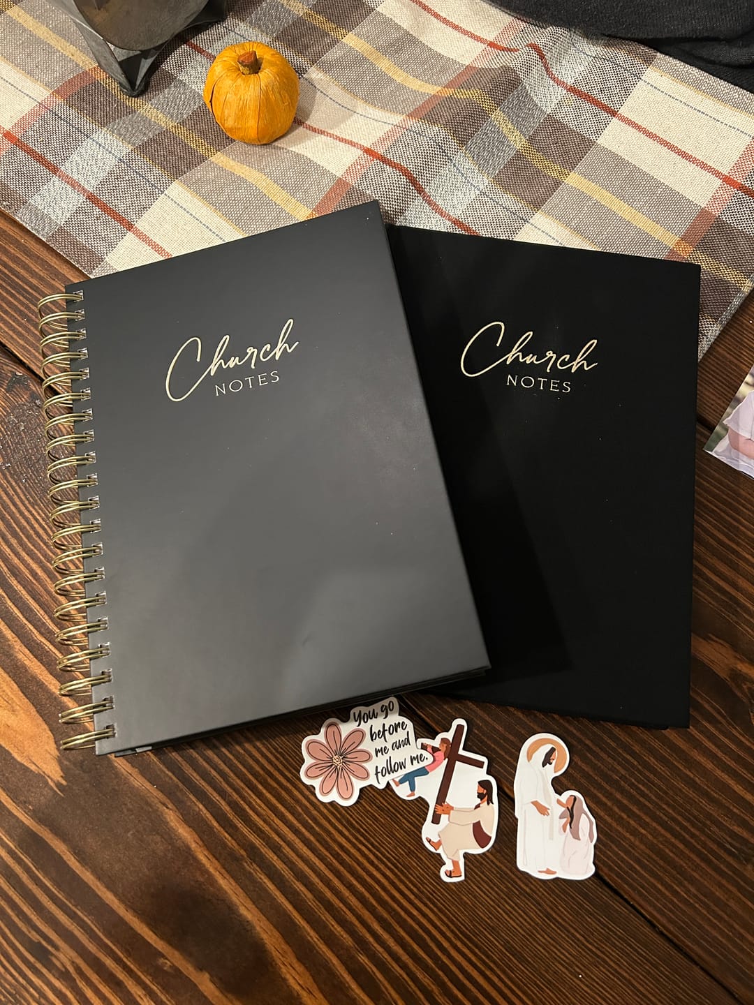 Customer photo review of Church Notes Journal Book Bound Edition