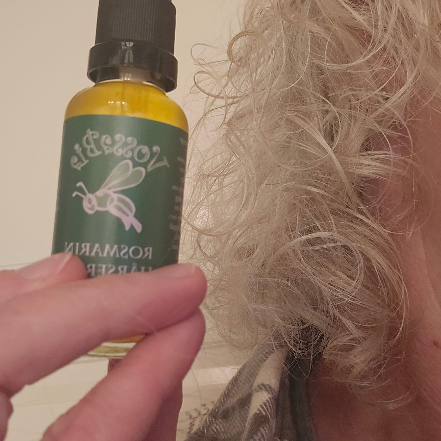 Customer photo review of Rosmarin hårserum