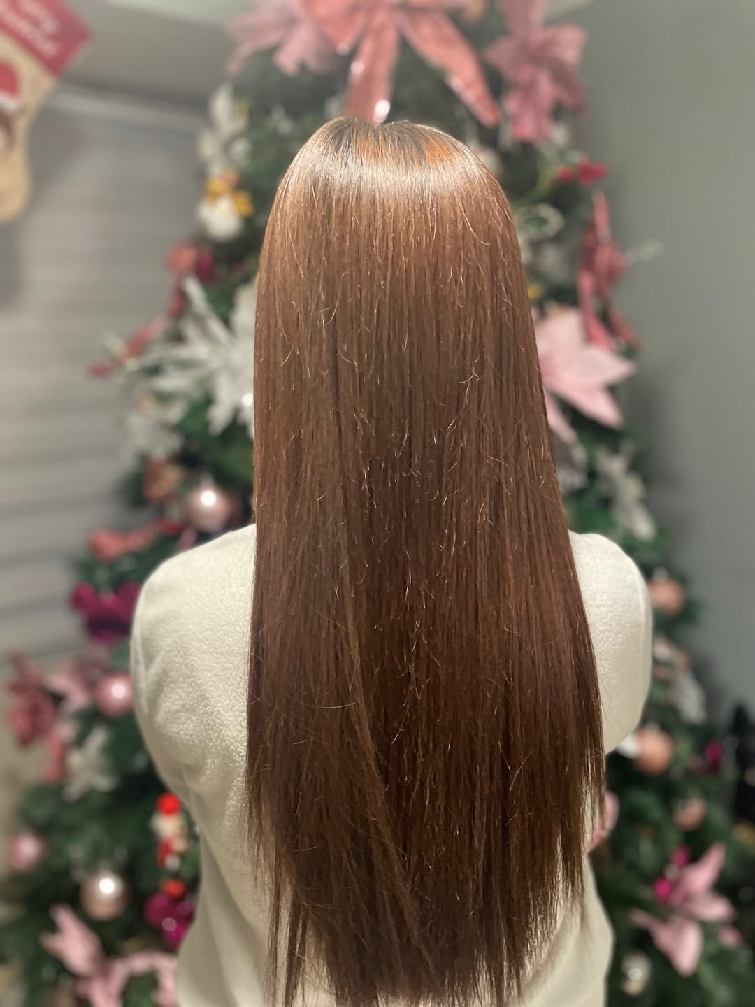 Customer photo review of Kit Alisado Profesional 1 Litro