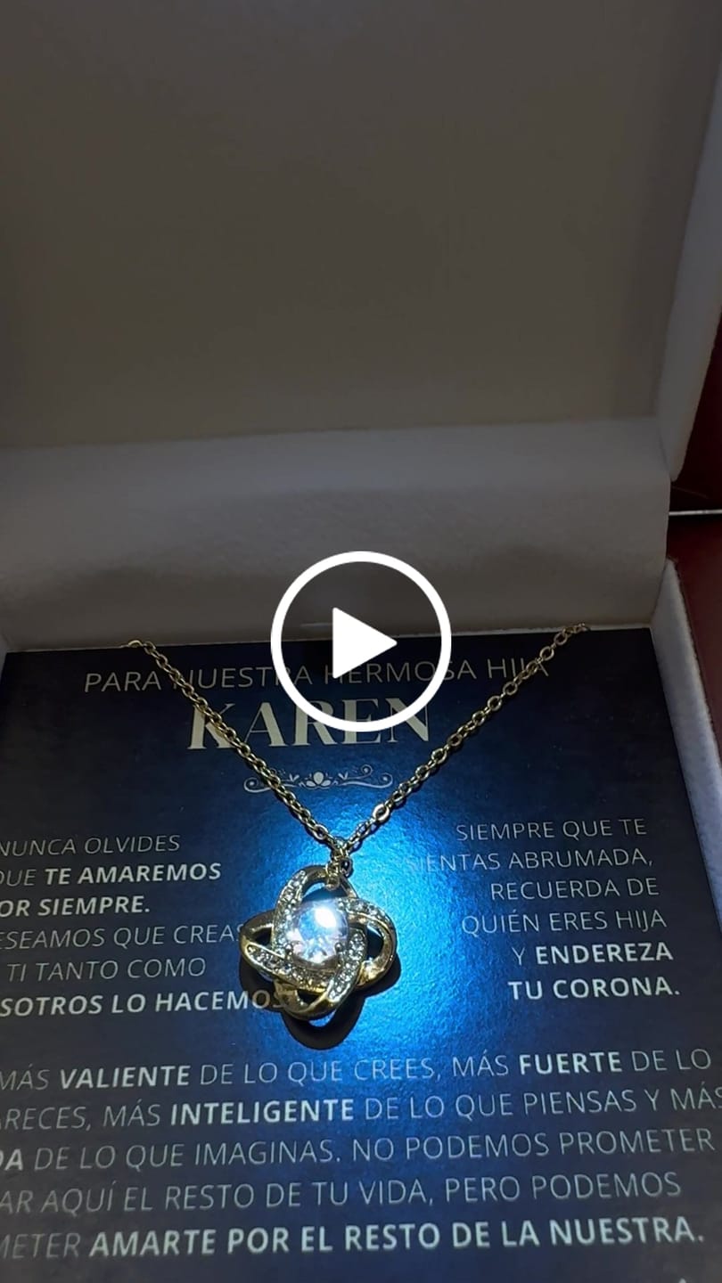Customer video review of Para Nuestra Hermosa Hija De Papá y Mamá - Nunca Olvides Que Te Amaremos Por Siempre - LK250V2