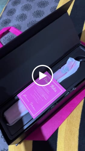 Customer video review of Plancha INFRARED Titanio Profesional Quality Diana Fletes