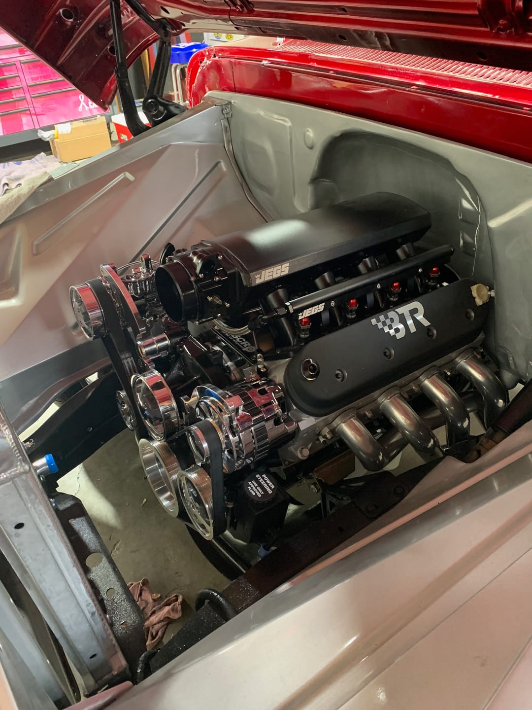 Customer photo review of ICON 92/95mm Cable Drive Throttle Body (Black) w/ Interchangeable Connection