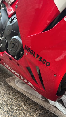 Customer photo review of Decal Sticker Set
