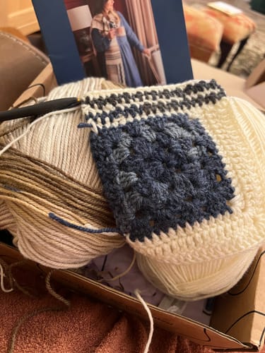 Customer photo review of Curate Crochet Box - Monthly Subscription