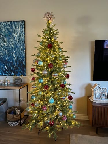 Customer photo review of Lighted Gingerbread House No. 5