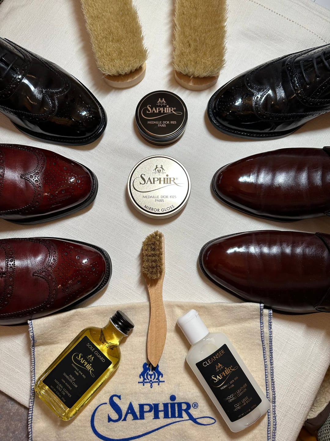 Customer photo review of Saphir Medaille D'or Superior kit