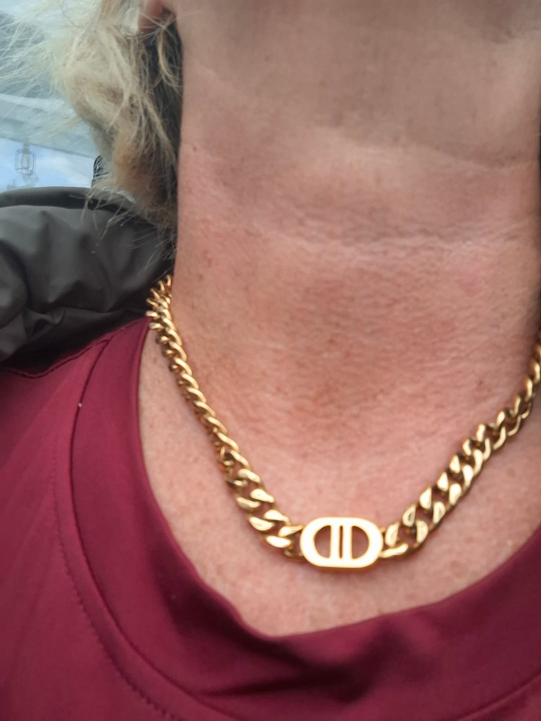 Customer photo review of Prestige Halskette | 18K vergoldet
