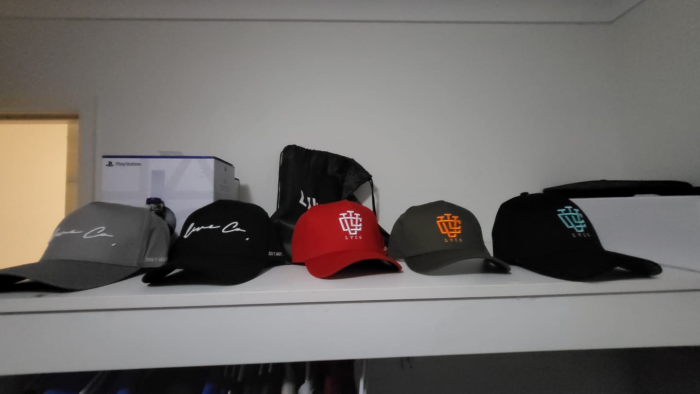 Customer photo review of Live Co. "Grey Signature Series" A-Frame Snapback