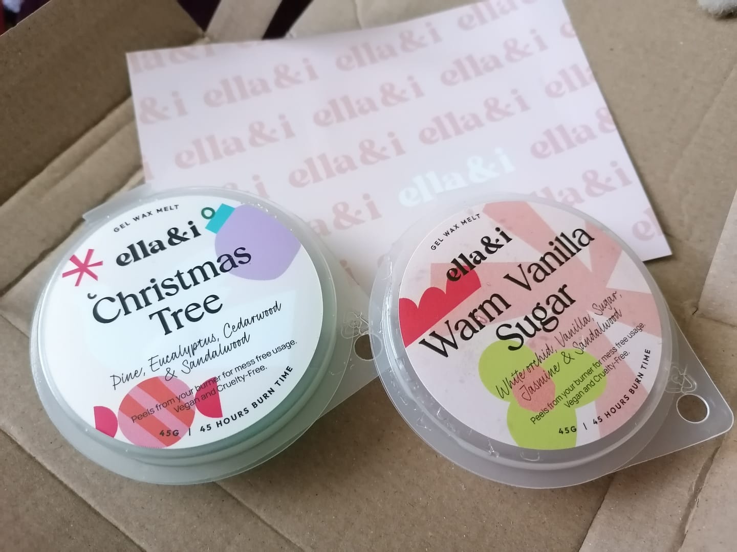 Customer photo review of Warm Vanilla Sugar Gel Melt - 20% off fragrance of the month