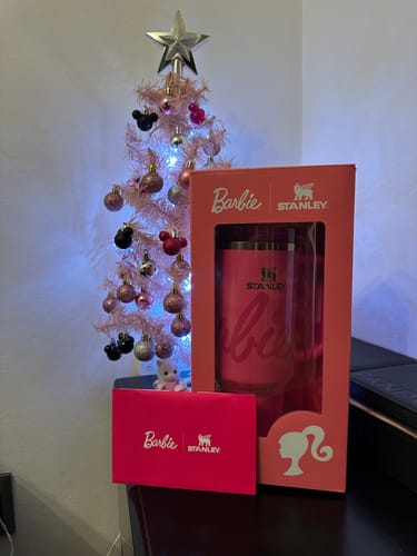 Customer photo review of Stanley Quencher Barbie™  Icon | 1L