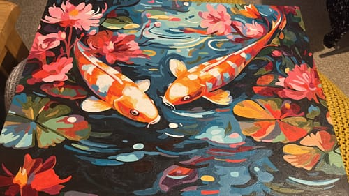 Customer photo review of Harmony On Canvas