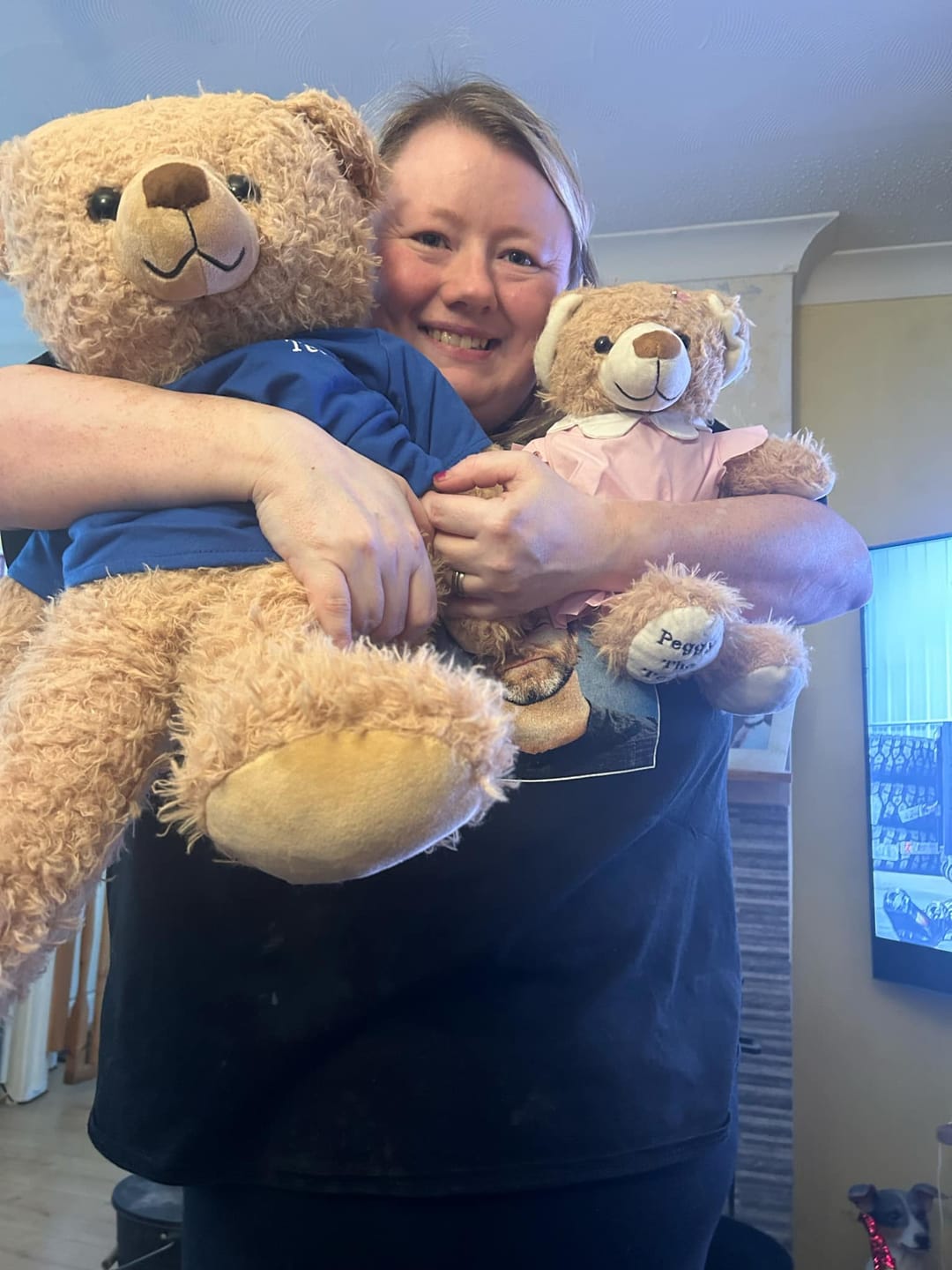 Customer photo review of Peggy The Girl Teddy Bear