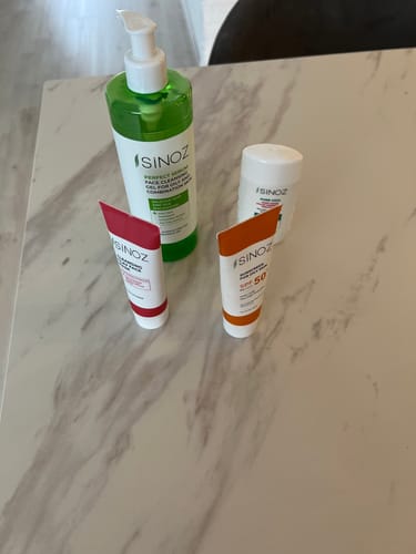 Customer photo review of Sebum Face Cleansing Gel