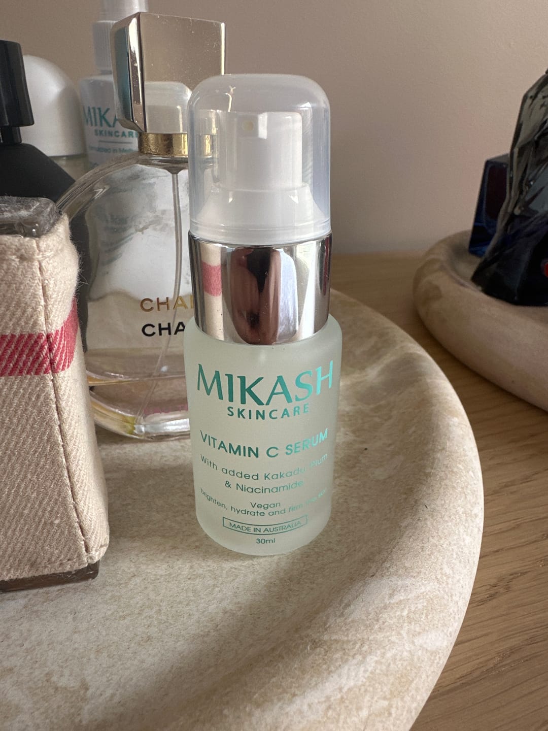 Customer photo review of Vitamin C serum 30ml