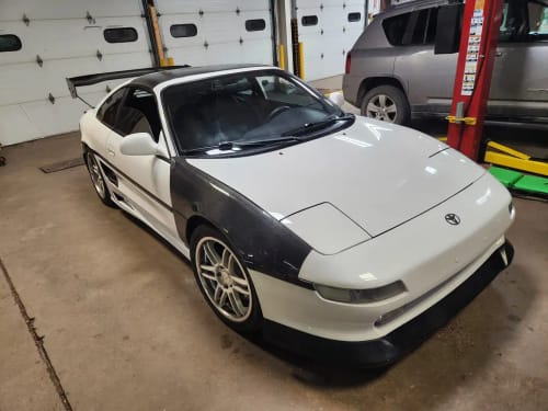 Customer photo review of MR2Heaven 1991-1998 MR2 OEM Front Fenders