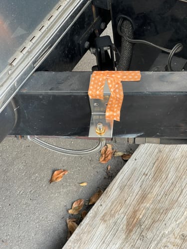 Customer photo review of AIR GEAR EasyAIR Spare Tire Inflation System