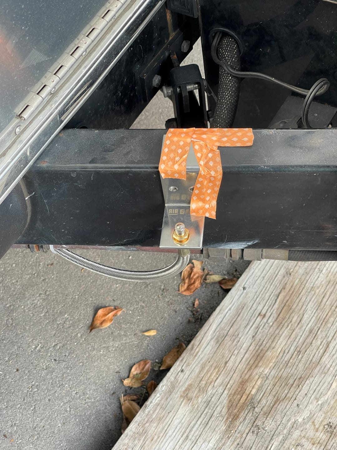 Customer photo review of AIR GEAR EasyAIR Spare Tire Inflation System