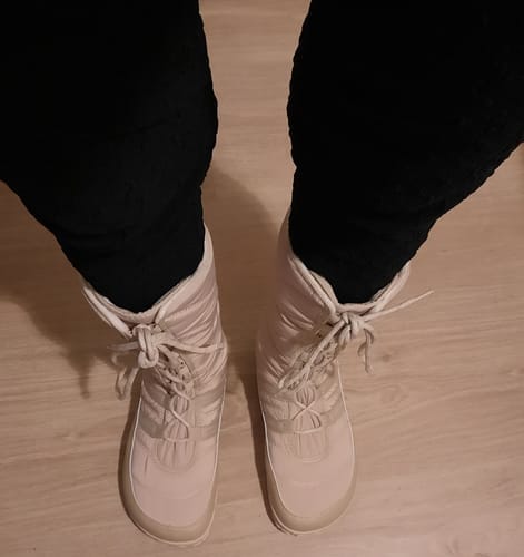 Customer photo review of Vaistoa Hanki | Barefoot Winter Boots