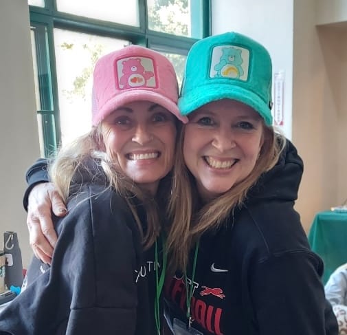 Customer photo review of OVERLORD X Care Bears:  Love-A-Lot Bear Trucker Cap