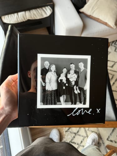 Customer photo review of FAMILY ARTWORK – Forever Memory