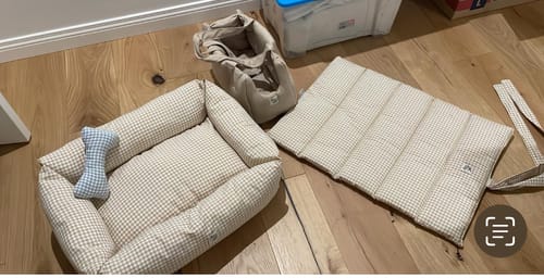 Customer photo review of Divanetto Vichy Beige