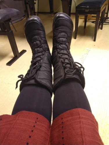 Customer photo review of Vaistoa Hanki | Barefoot Winter Boots