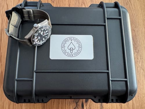 Customer photo review of The WOE-ZA Commando Strap (NEW!)