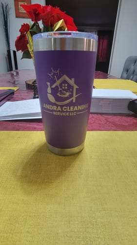 Customer photo review of (6 Pieces) Custom Laser Engraved - 20oz Tumblers