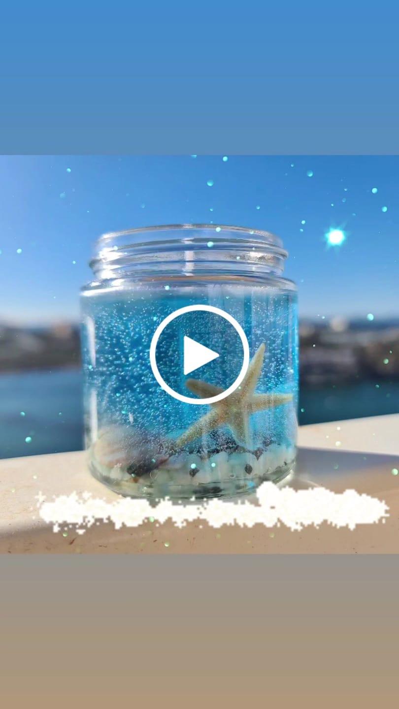 Customer video review of Colorante líquido para velas AZUL