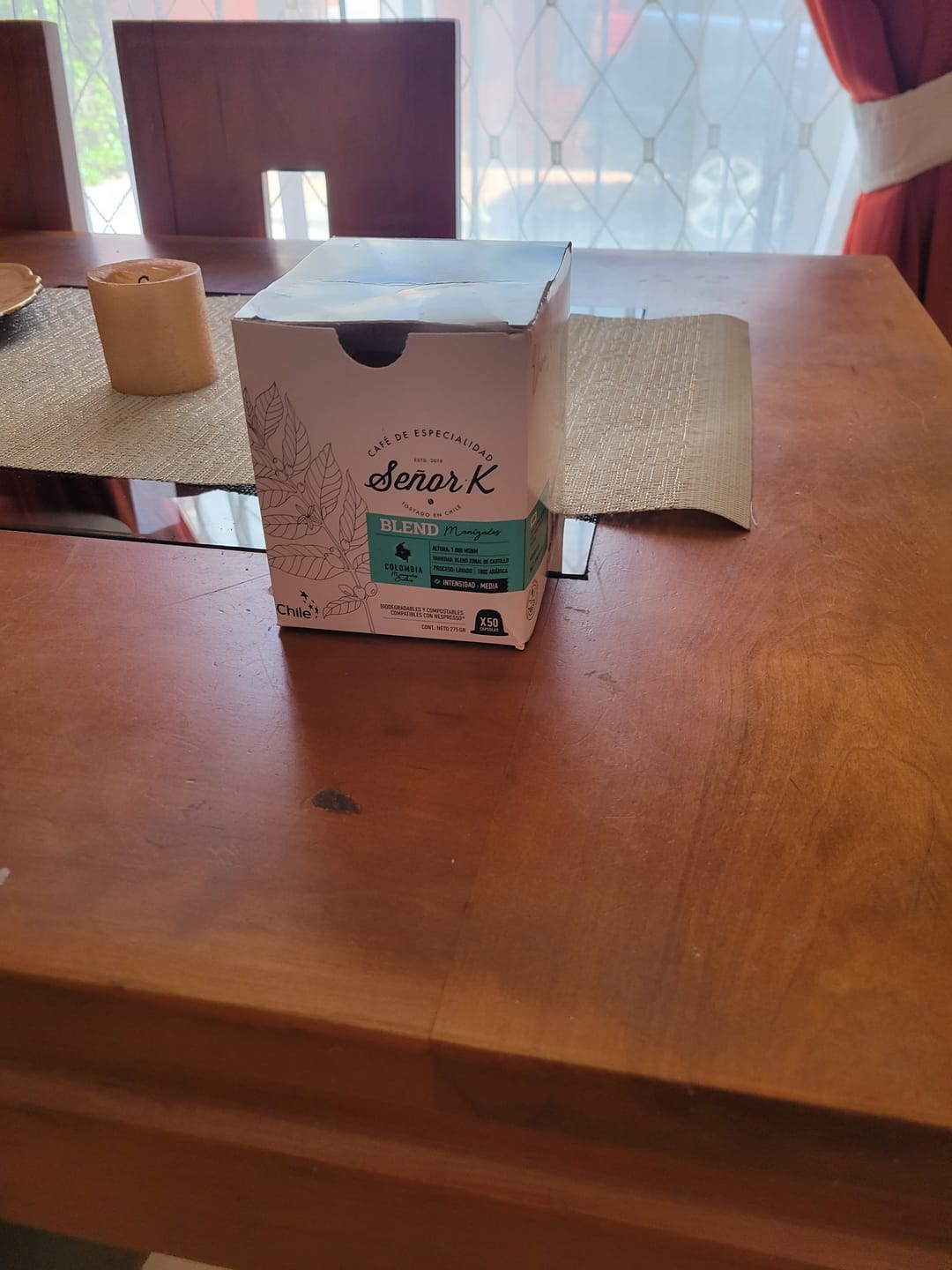 Customer photo review of Cápsulas para Nespresso | Colombia Blend Manizales 50 UNIDADES