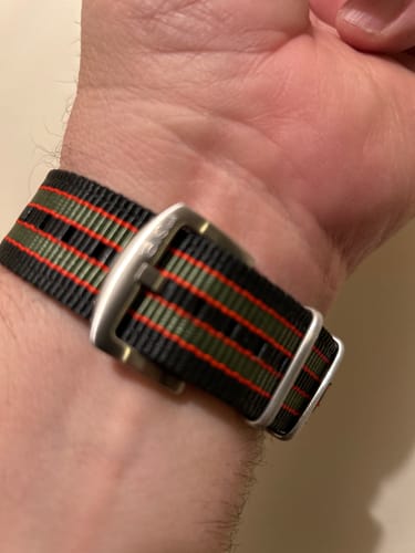 Customer photo review of The O2 Strap - Vintage Bond
