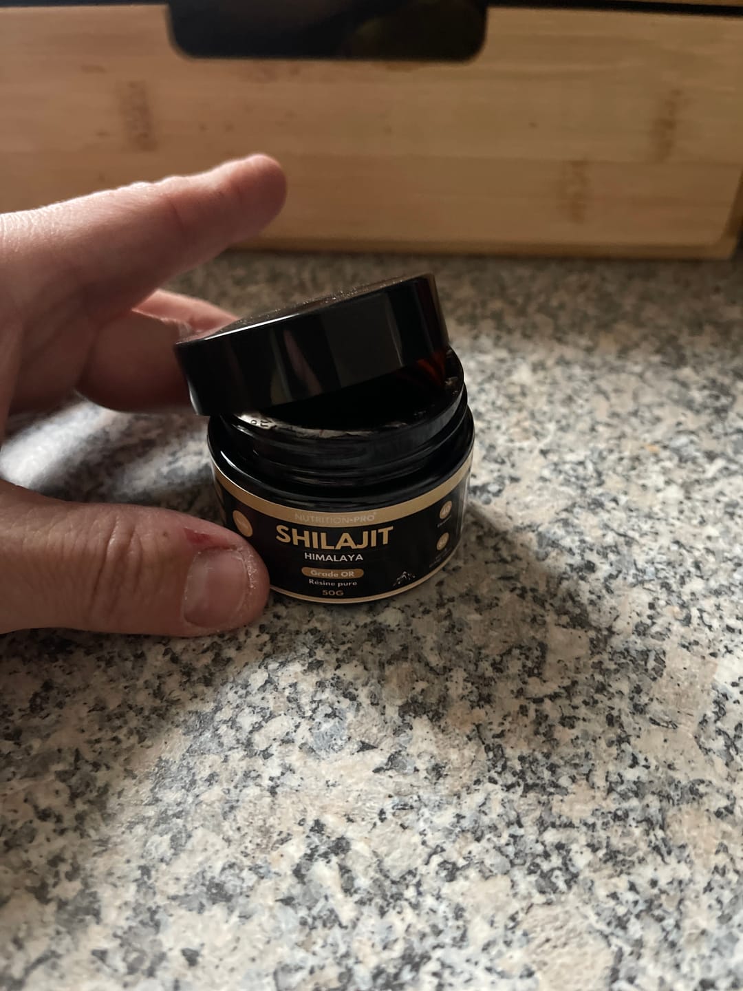 Customer photo review of SHILAJIT (RÉSINE PURE)